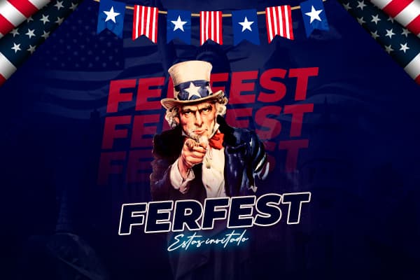 Invitación Animada Ferfest – 4 de Julio